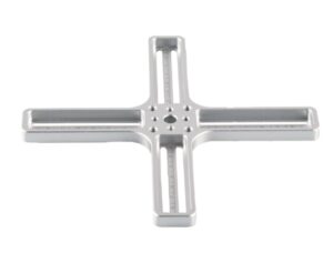 Soporte aluminio largo SMP para garra flexible de cuatro dedos Rochu